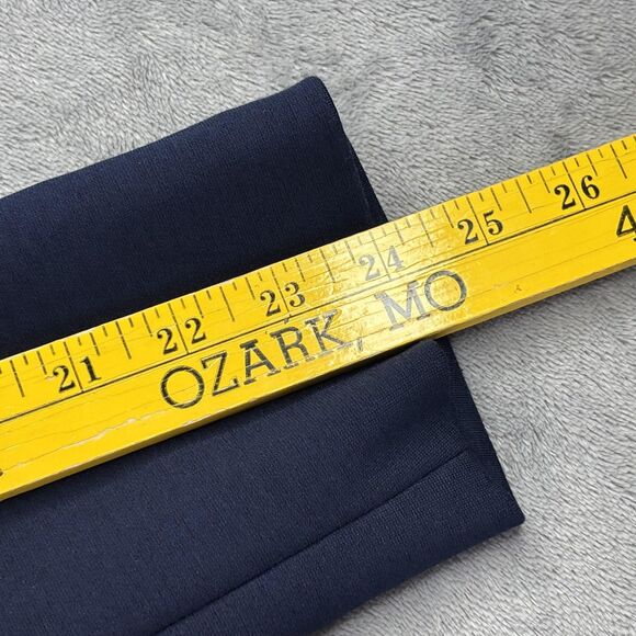 Gap Blazer Womens 8 Navy CL Academy Stretch Lined One Button Jacket Career - Picture 14 of 16